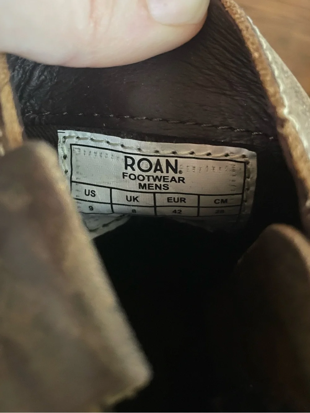 ROAN by BED STU Native II Brown Distressed Leather Harness Moto Boots Mens 9